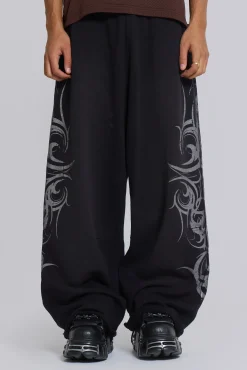 Best Sale Jaded London Black Baggy Blade Joggers