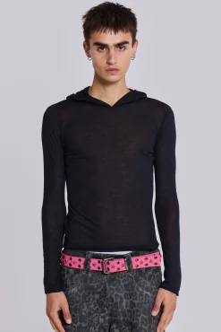 Flash Sale Jaded London Black Mist Hoodie