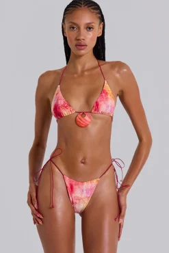 Online Jaded London Cantha Micro Bikini Bottoms in Sunset