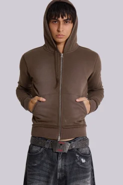 Sale Jaded London Chocolate Brown Mini Monster Hoodie