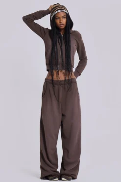 Discount Jaded London Chocolate Brown Mini Monster Hoodie