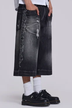 Flash Sale Jaded London Crystalline Jorts
