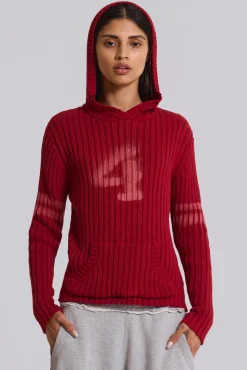 Clearance Jaded London 4ever Knit Hoodie
