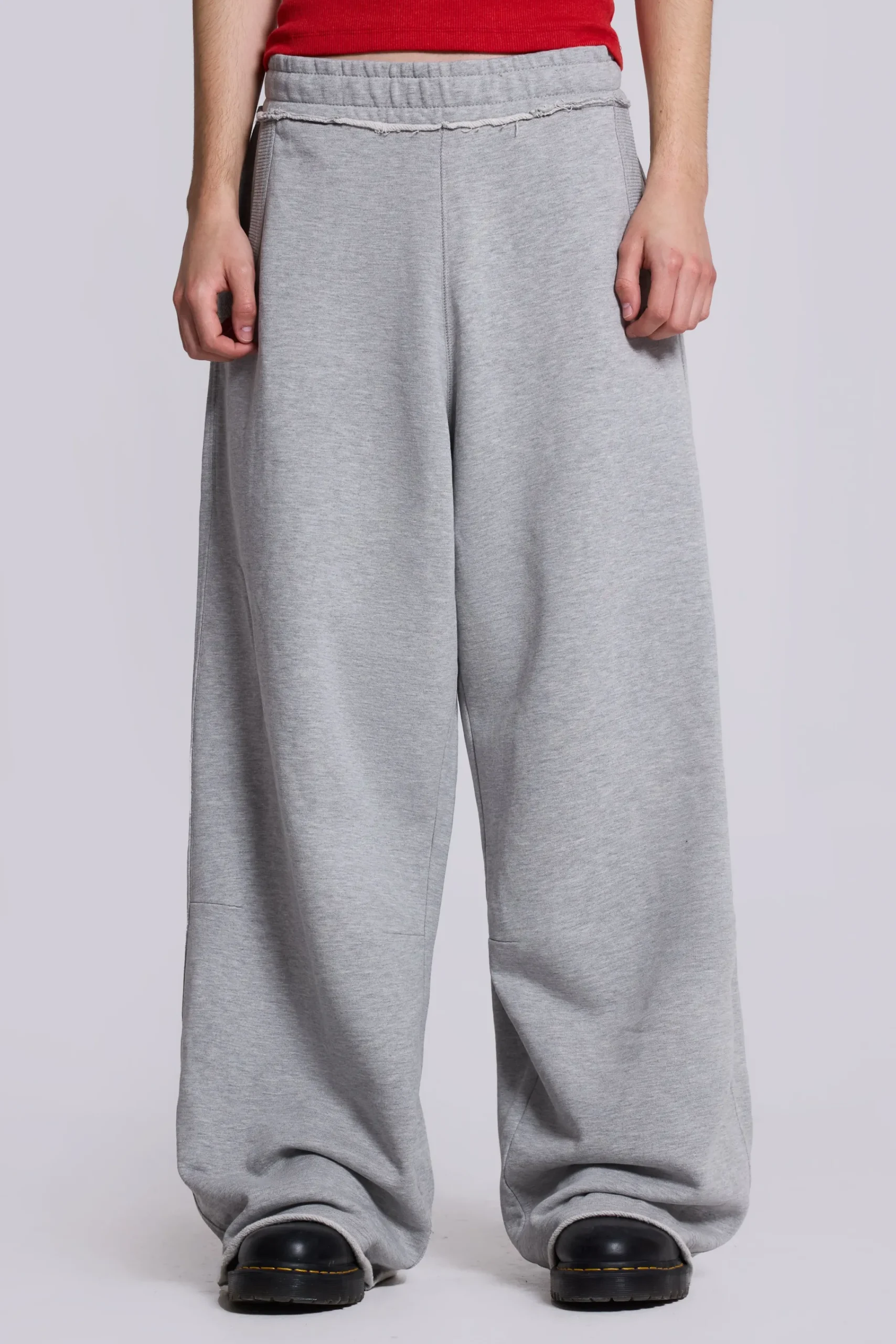 Clearance Jaded London Grey Marl Baggy Monster Joggers