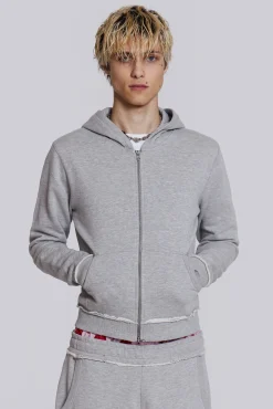 Best Sale Jaded London Grey Marl Mini Monster Hoodie