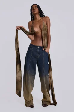Sale Jaded London Gypsum Dipdye Jeans