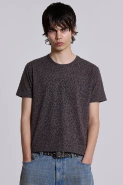 Fashion Jaded London Leopard Fade Tee