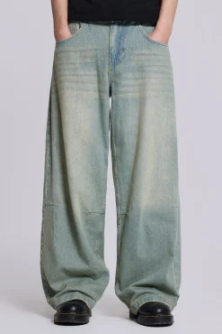 Outlet Jaded London Light Wash Colossus Fit Jeans
