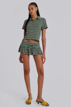 Online Jaded London Mila Stripe Mini Skort