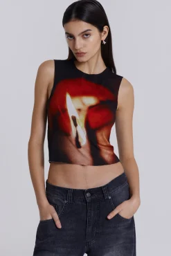 Discount Jaded London Motion Slinky Tank Top