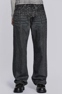 Outlet Jaded London Puncture Jeans