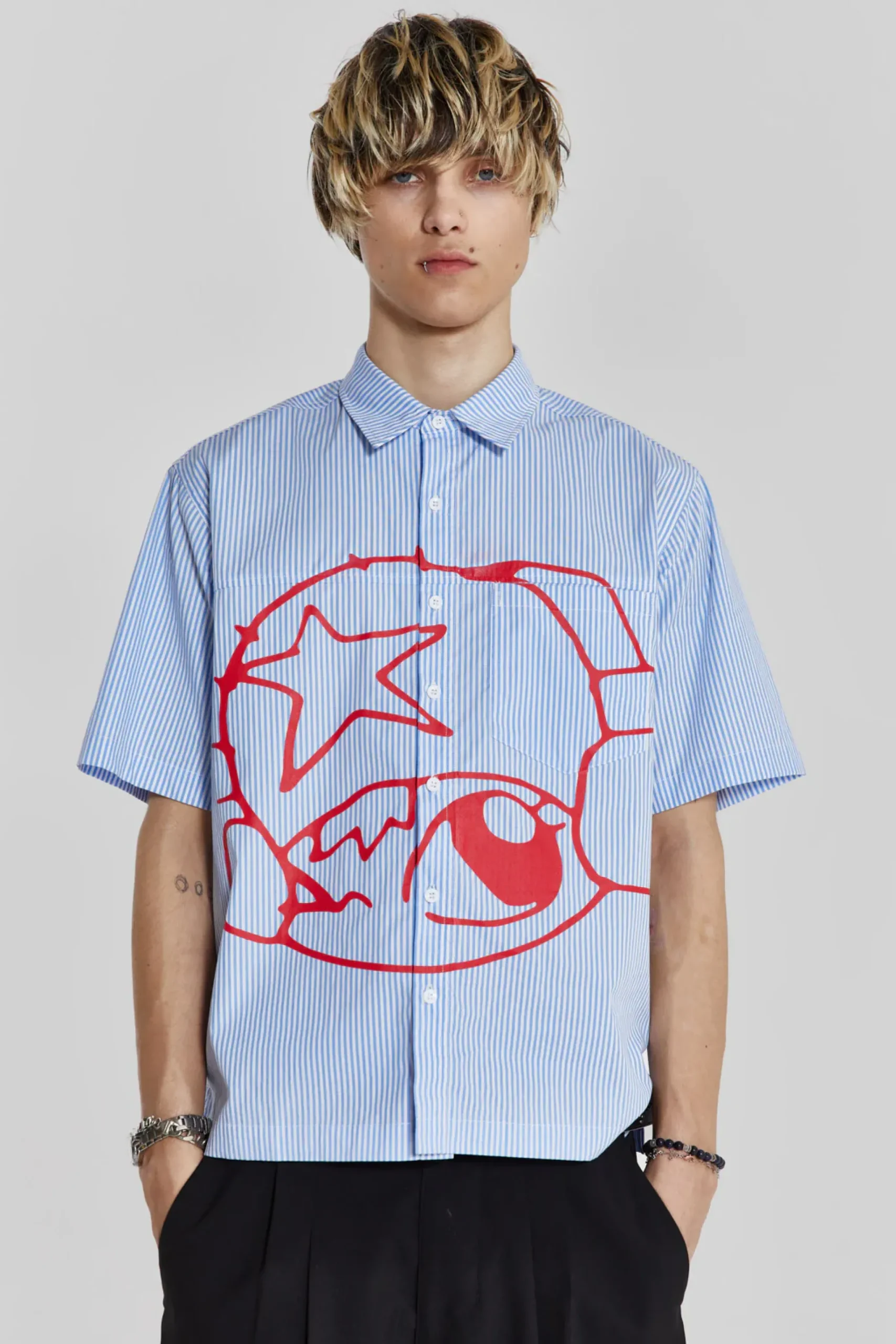 Best Sale Jaded London Stereo Stripe Shirt