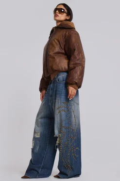 Cheap Jaded London Tattoo Stud XL Colossus Jeans