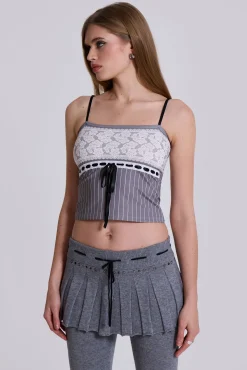 Best Jaded London Thursday Pinstripe Cami Top
