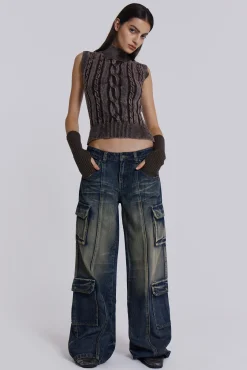 Discount Jaded London Tundra Cargo Jeans